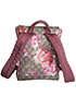 GG Supreme Mono Blooms Backpack, £505, Handbags, Beige, Canvas, Back view